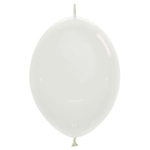 "12"" Crystal Clear Link-O-Loons (25pcs)"