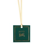 Marque-place Feuilles d'hiver Vert 5 x 5 cm Sachet de 6 pièc