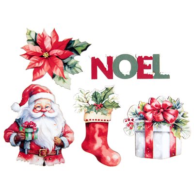 Déco à parsemer Père Noël Sachet de 10 pièces Déco à parsemer Père Noël Sachet de 10 pièces