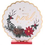 Décor Noël sous bois Multicolore 20 x 4 x 21 cm Sachet d'1 p
