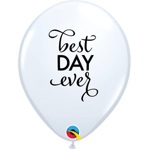 11''B. BEST DAY EVER BLANC P / 50