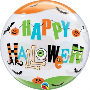22'' M.HALLOWEEN FUN FONT BUBBLES