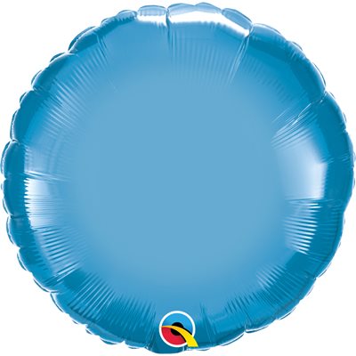 18''M.CHROME BLUE PLAIN FOIL