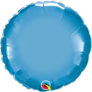 18''M.CHROME BLUE PLAIN FOIL