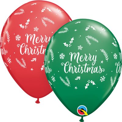 B.11'' CHRISTMAS EVERGREEN VERT / ROUGE P / 50 B.11'' CHRISTMAS EVERGREEN VERT / ROUGE P / 50