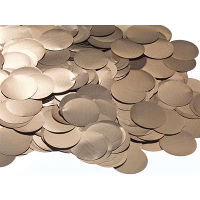CONFETTI METALIQUE ROSE GOLD .8 OZ CONFETTI METALIQUE ROSE GOLD .8 OZ