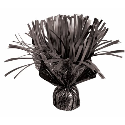 BLACK HOLO POMPOM WEIGHT