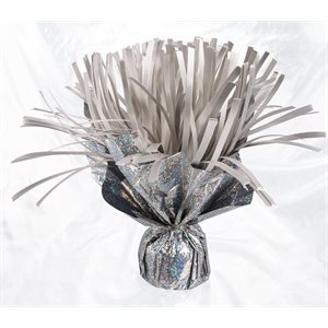 SILVER HOLO POMPOM WEIGHT