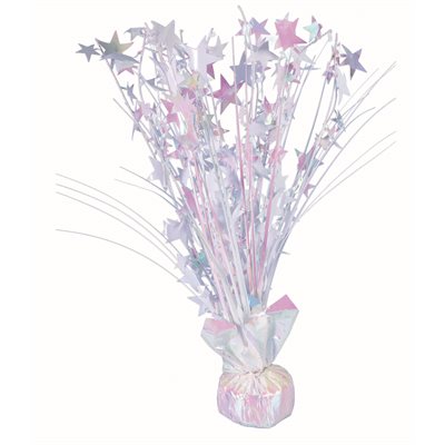 15'' CENTRE DE TABLE IRIDESCENT HOLO 15'' CENTRE DE TABLE IRIDESCENT HOLO