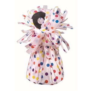 SMALL DOT RAINBOW MULTI POLKA DOTS WEIGHT