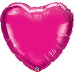 36"M. MAGENTA HEART