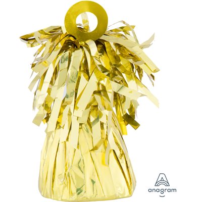YELLOW FOIL BALLOON WEIGHT
