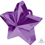 BALLOON WEIGHT PURPLE STAR