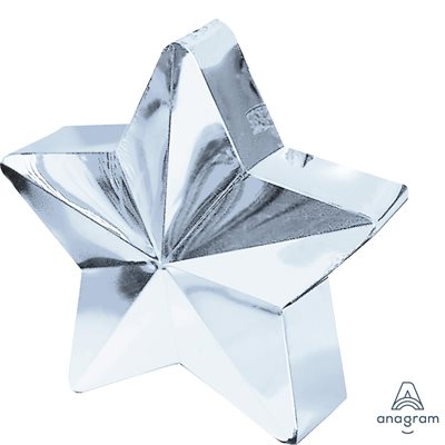 BALLOON WEIGHT SILVER STAR