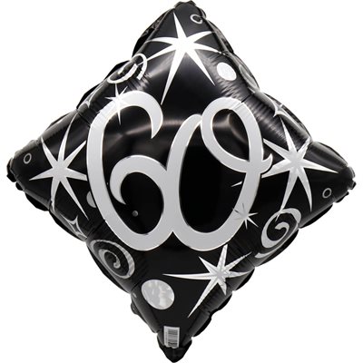 "18"" 60 Elegant Sparkles and Swirls Balloon Airise" "18"" 60 Elegant Sparkles and Swirls Balloon Airise"