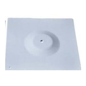 10LB METAL BASE WHITE 16'' X 16''