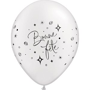 11''B.WHITE PEARL BONNE FETE P / 50