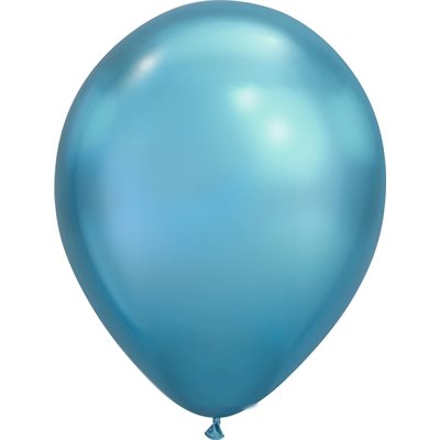 "Chromed Blue / Bleu Chromé (50CT) Party Zone 12"" Latex Ballo "Chromed Blue / Bleu Chromé (50CT) Party Zone 12"" Latex Ballo