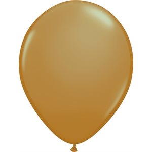 "Retro Capuccino (50CT) Party Zone 12"" Latex Balloons"