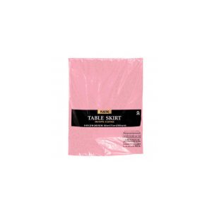 LIGHT PINK TABLE SKIRT