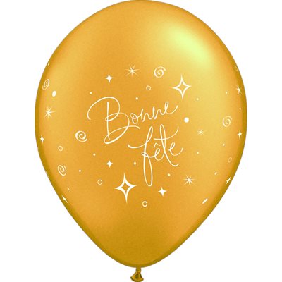 B.11'' BONNE FETE OR P / 50