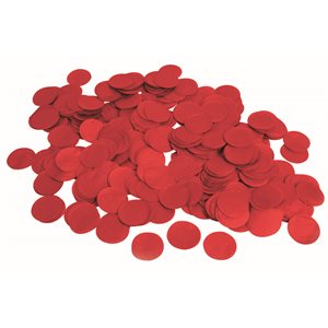 .8 OZ PAPER CONFETTI RED