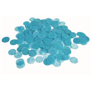 .8 OZ PAPER CONFETTI TURQUOISE