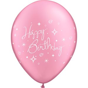 B.11'' HAPPY BIRTHDAY ROSE PERLE P / 50