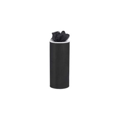 FINE TULLE - BLACK - 6"X25YDS