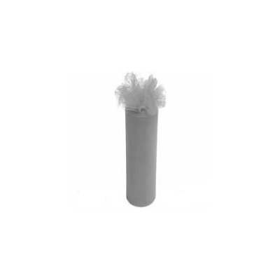 TULLE FIN 6"X25 VGS ARGENT
