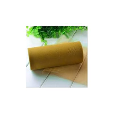 FINE TULLE GOLD 6" X 25YRD