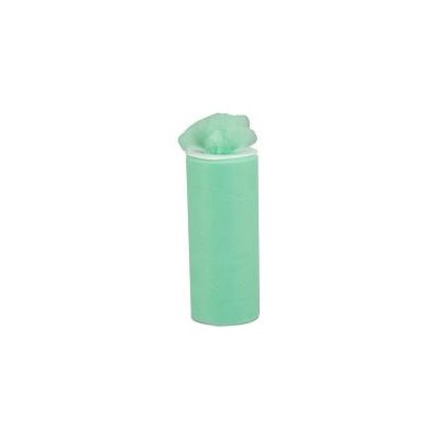 FINE TULLE - AQUA - 6"X25YDS