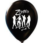 "Zombies - (50ct) 12"" Latex Balloons - 2 sides"