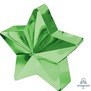 BALLOON WEIGHT GREEN STAR