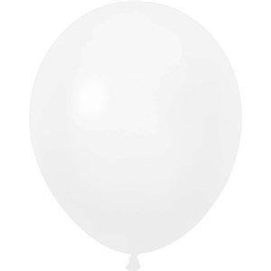 "12"" Standard White (50pcs) Celetex Balloons"