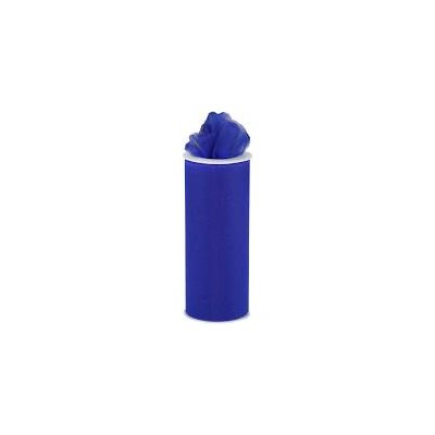 tulle fin 24''x 25vgs bleu